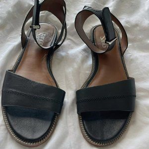 Franco Sarto black sandals 7 1/2